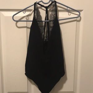One Eleven Plunging Bodysuit